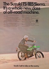 Suzuki Motorcycle Print AD