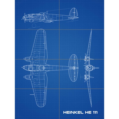 Heinkel 111 german bomber - heinkel, he