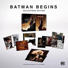 BATMAN BEGINS *STEELBOOK / 3 Disc / Ltd Edition* NEW Region B (4K UHD) Blu Ray