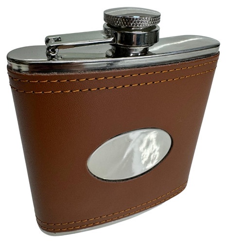 6oz 8oz hip flask genuine - 8oz,