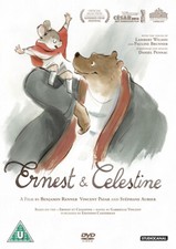 Ernest and Celestine DVD (2013) Stéphane Aubier cert U FREE Shipping, Save £s