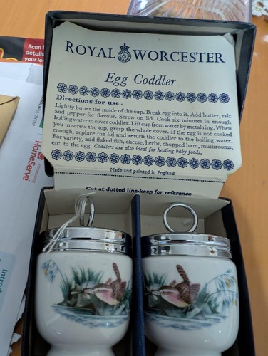 Vintage royal worcester egg - 2,