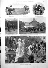 Antique Old Print Goodwood