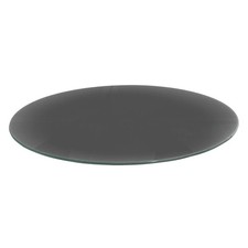 Round glass chopping board - glass,