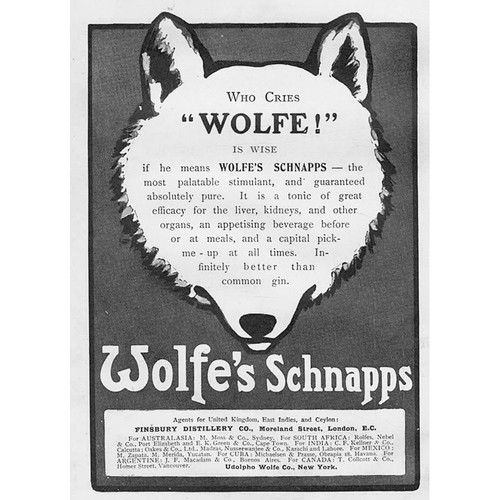 Wolfe schnapps wol heads - schnapps,