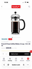 Bodum 1 Litre 8 Cup Capacity
