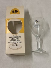 Leffe Belgian Abbey Beer Anno 1240 Pint Glass Chalice, New in Opened Box Shown