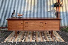 Vintage Younger Fonseca Teak Sideboard Mid Century 1960s Retro