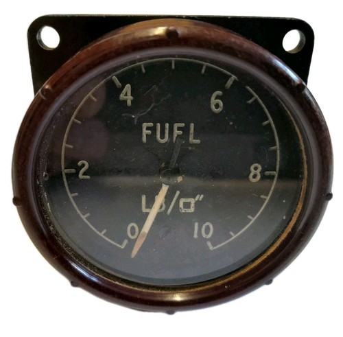 Raf ww2 fuel pressure gauge6a - raf,