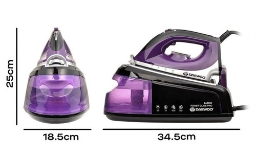 Daewoo 2400w steam - 1.2l,