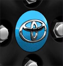Genuine Toyota Aygo 2014 Onwards cyan Blue Centre Cap - PZ406-98670-2F