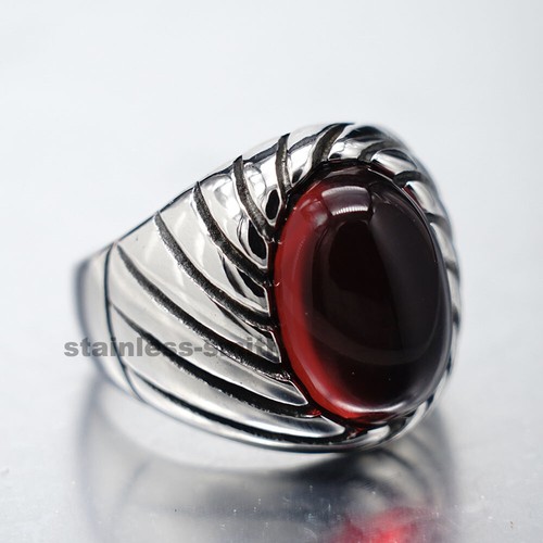 Mens red - red, ring