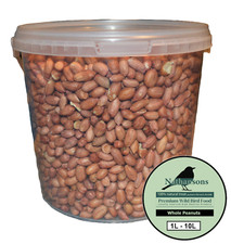 Whole Peanuts Premium Fresh Wild Bird Food Seed Nut Feed 1L 2.5L 5L 10L