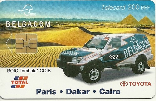 Rare phone card rallye - /,