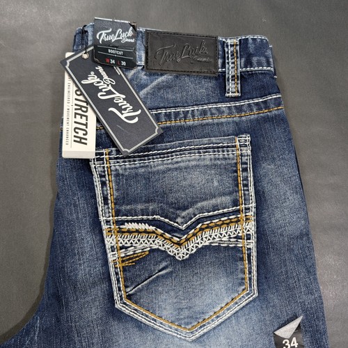 True luck men straight jeans - men`s,