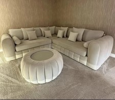 Lilly Cream Plush Velvet