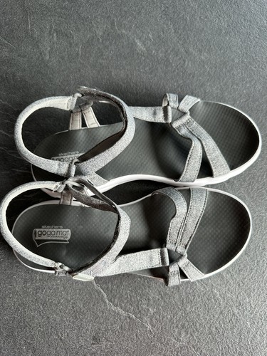 Skechers grey goga mat - mat, sandals