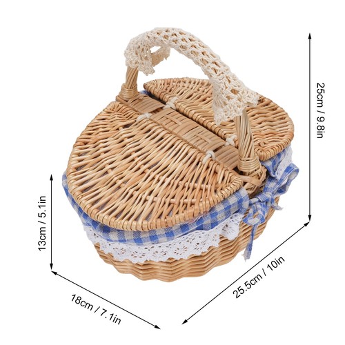 Empty picnic basket - empty,