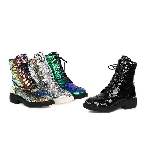 New women flat low heels - women, bling