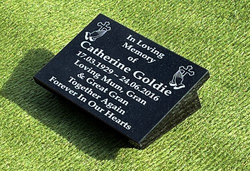 Grave marker memorial - memorial, stone