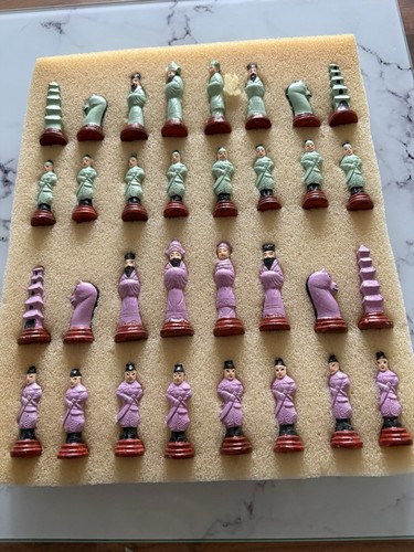 Handpainted vintage chinese - a,