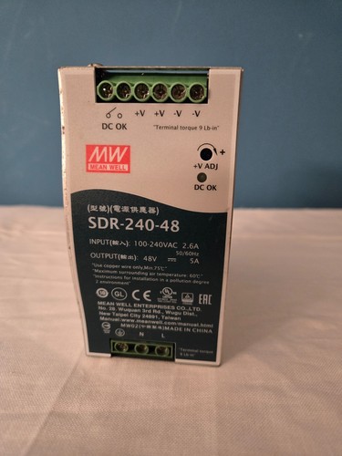 Mean well sdr 240 48 - mean,