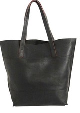 Joules Large Navy Real Leather