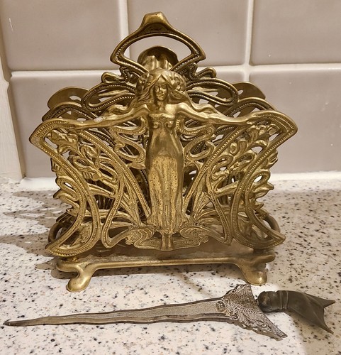 Art nouveau style brass - style,