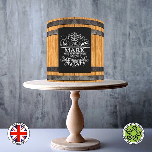 Personalised whiskey wine wood - personalised,