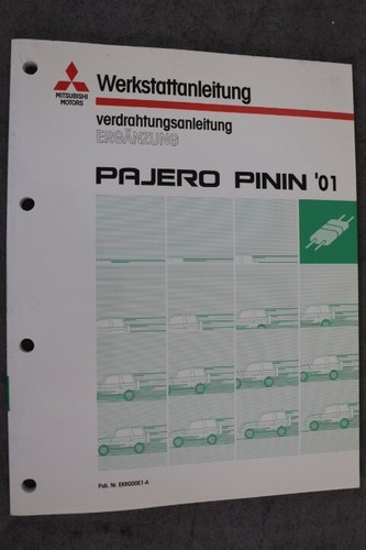Mitsubishi pajero pinin 2001 - mitsubishi,