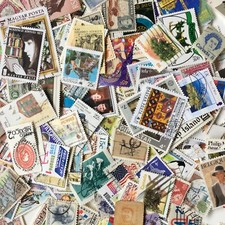 50g Postage Stamps OFF Paper