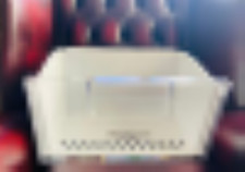 LG   Fridge Freezer Clear Glass Shelf & Front Edge Trim 450mm x 387mm