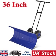 Manual Snow Shovel with Wheels