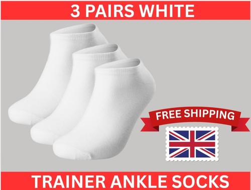 Pairs mens white cotton - 3,
