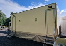 3+1 Luxury Toilet Trailer, weddings, Event, lavatory.