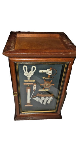 Nautical tabletop cupboard - ,