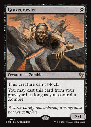 Mtg gravecrawler drc nm - ~,