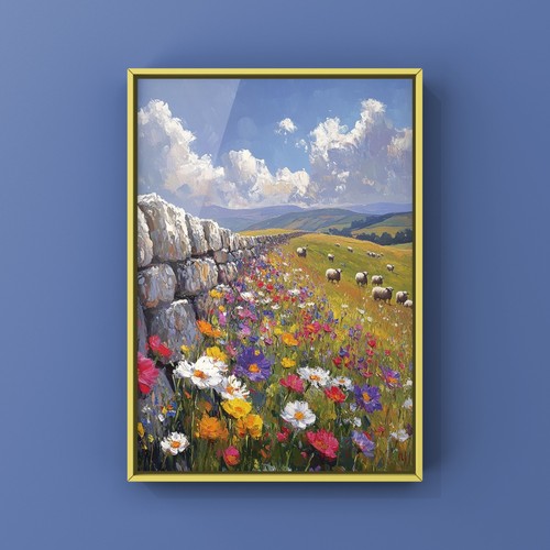 Yorkshire dales art - dales,