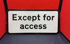 Old Except for access ROAD