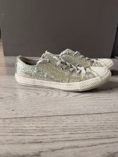 Women’s Girls Silver Glitter