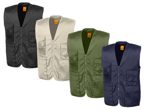 Result safari waistcoat - result,