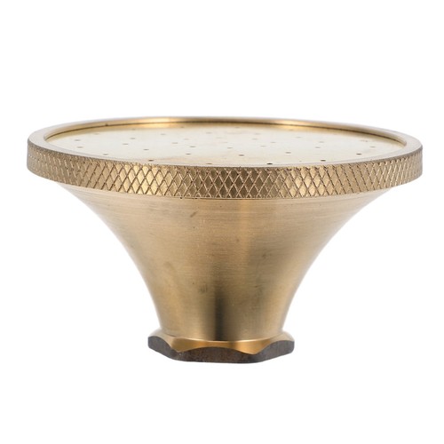 Golden brass shower head - brass,