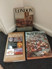 World History Books London Readers Digest Vintage Hardback Bundle Job Lot