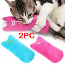 2pc Catnip Pillow Pet Cat Toy Gift Chew Crazy Grinding Play Toys Teeth Scratch
