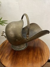 Victorian Brass Helmet Coal