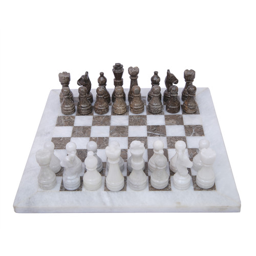 Marble chess set white - set, &