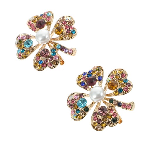 Delicate shamrock brooch for - shamrock,