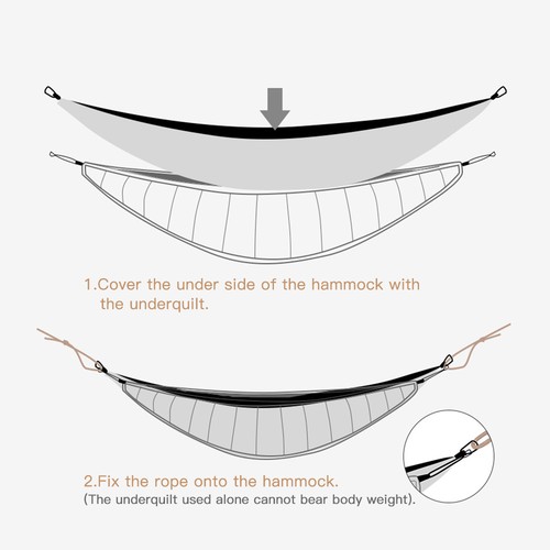Hammock underquilt for - underquilt,