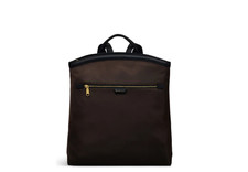 Radley Aldwych Mews Medium Zip Top Backpack Dark Oak RRP £149