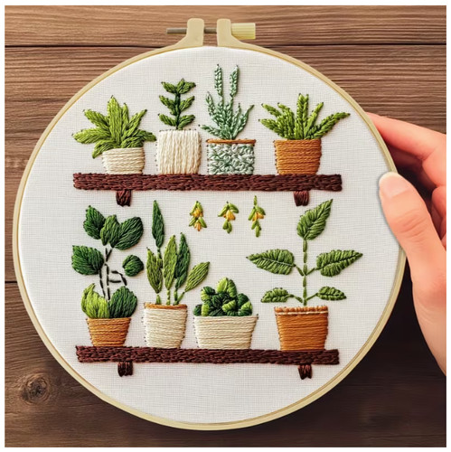 Embroidery hoop kit - embroidery,